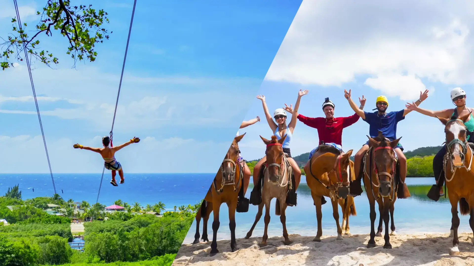 Extreme Zip Line & Horseback Adventure
